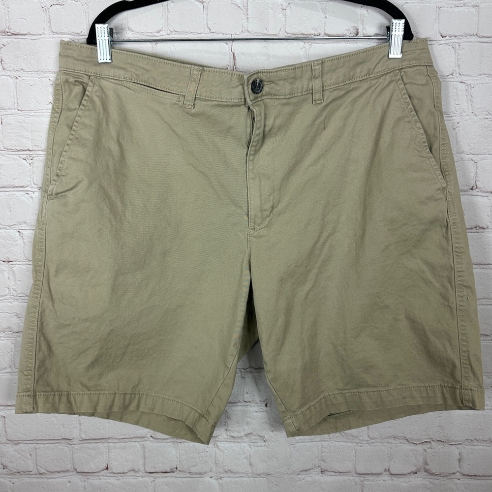 George Men's Chino Shorts‎ Beige tan cotton stretch, sz 40